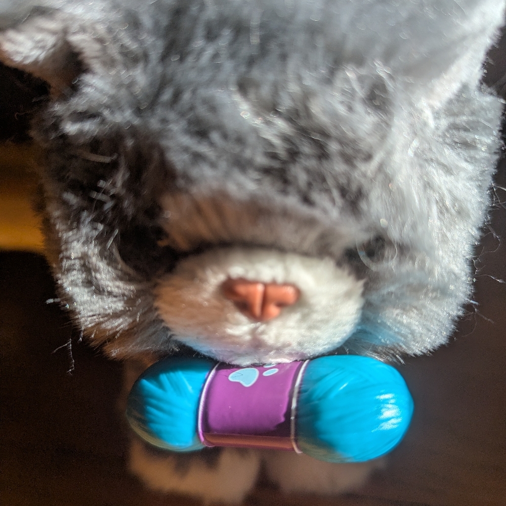 American Girl Gray Plush Cat